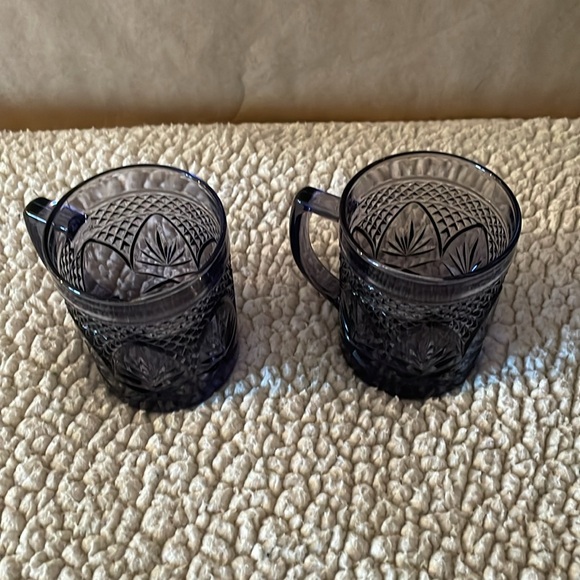 Cristal D'Arques Durand Amethyst Glass Tumblers (2) - Picture 3 of 5